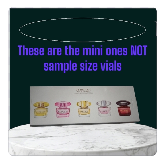 NEW Versace Miniature Perfume Collection (NOT SAMPLES) - Picture 8 of 13